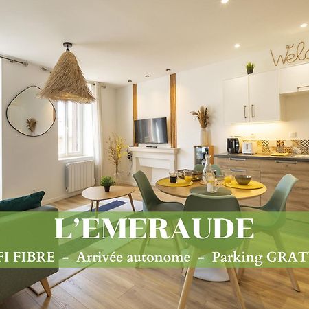 L'Emeraude - 1 A 4P - Wifi Fibre - Parking Gratuit Pont-dʼAin Exterior foto