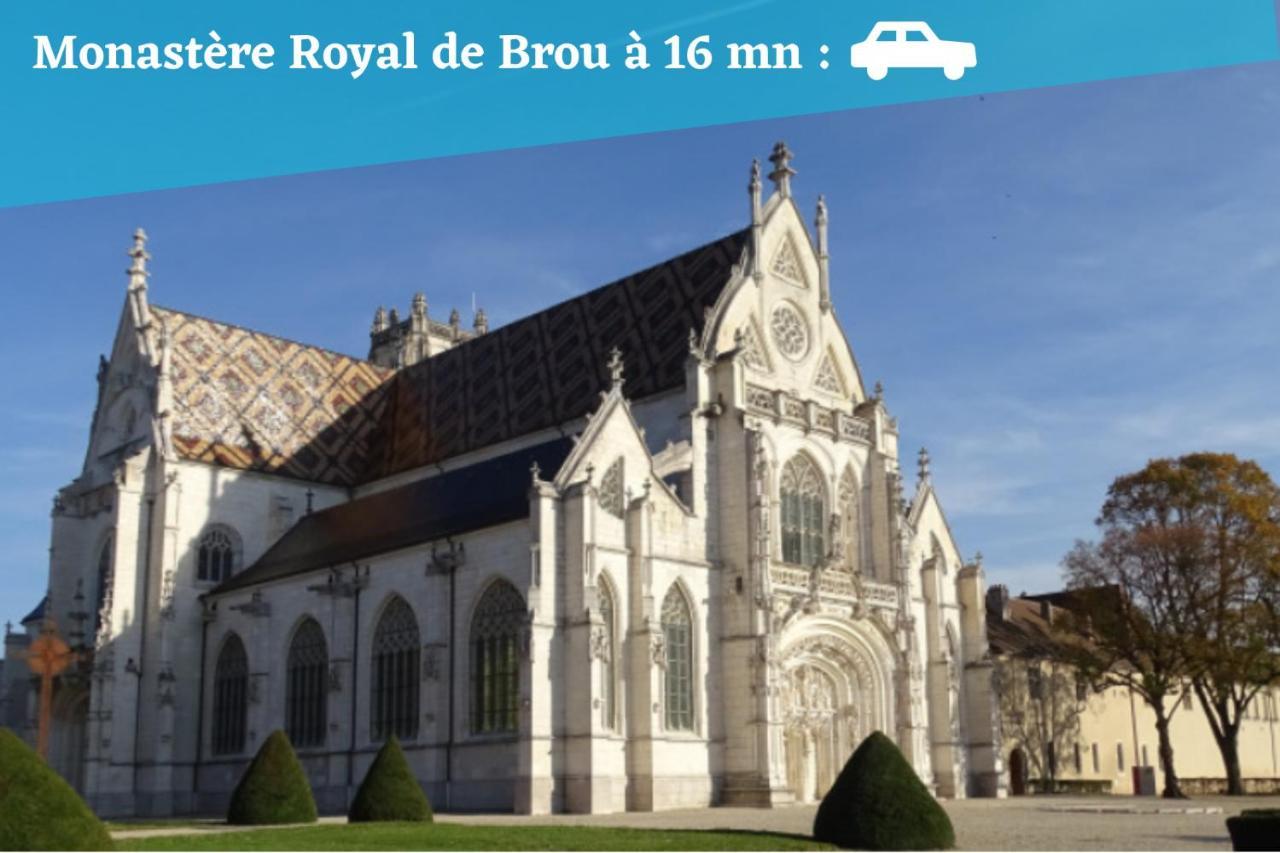 L'Emeraude - 1 A 4P - Wifi Fibre - Parking Gratuit Pont-dʼAin Exterior foto
